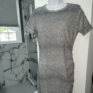 MICHAEL KORS shirred side dress size M